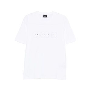 Ps Paul Smith Men Circles Organic Cotton T-Shirt